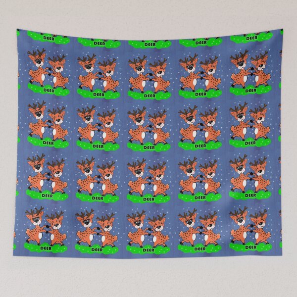 Item preview, Happy deers designed and sold by Shirley cute art .