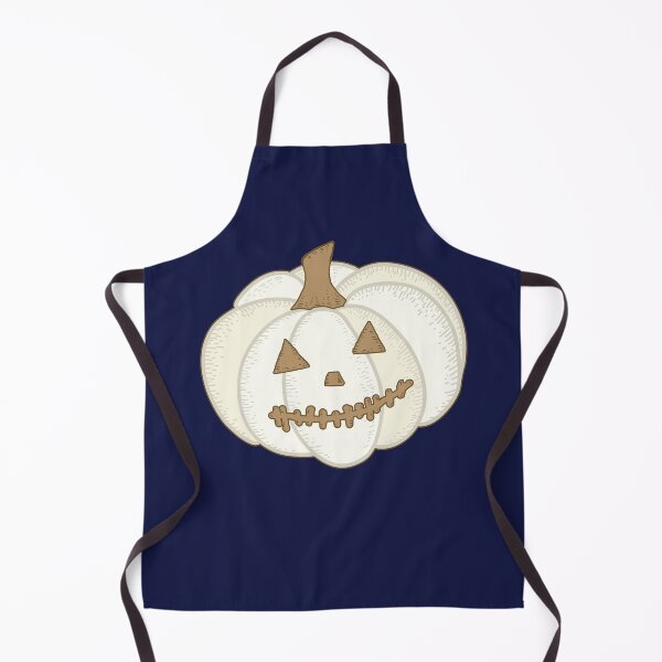 Item preview, Elegant Retro White Halloween Pumpkin designed and sold by GrimButterfly.