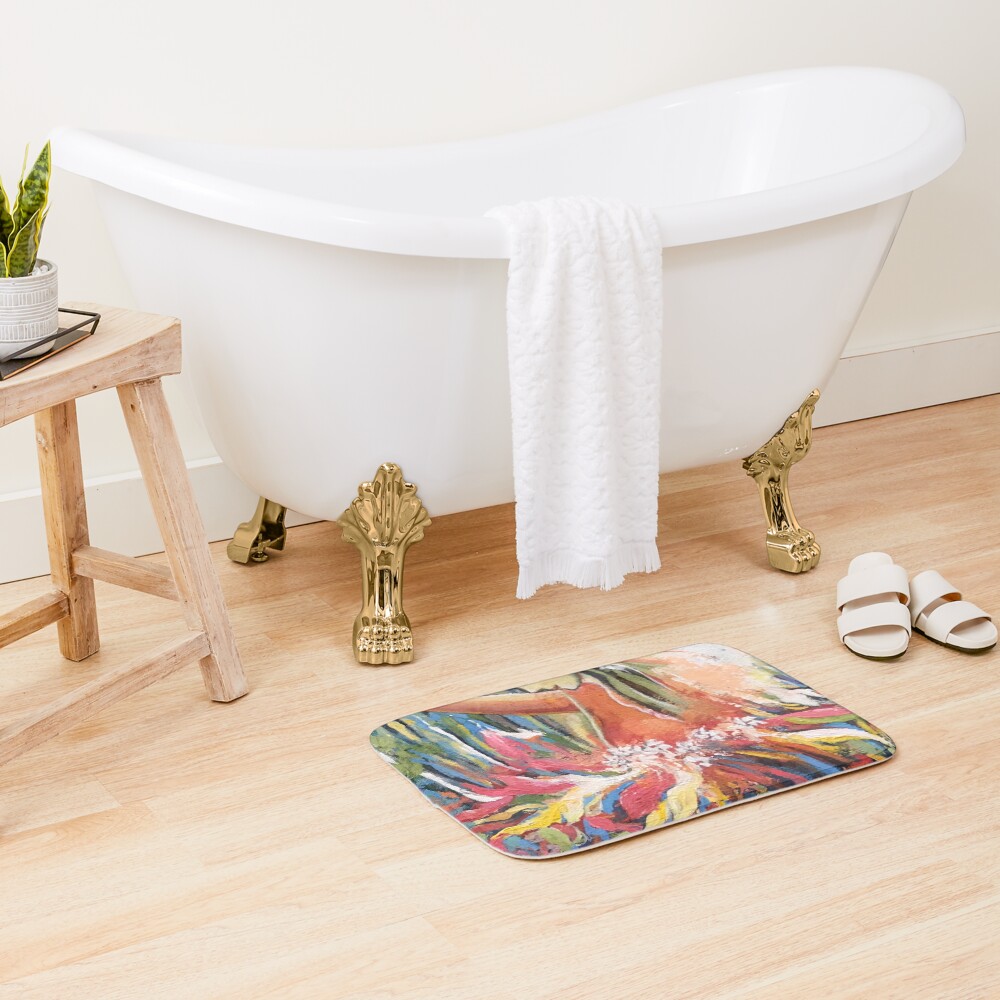 Item preview, Bath Mat designed and sold by artsmitten.