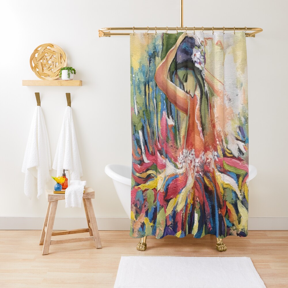 Item preview, Shower Curtain designed and sold by artsmitten.