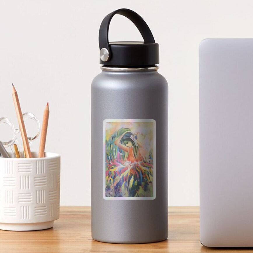 Item preview, Holographic Sticker designed and sold by artsmitten.