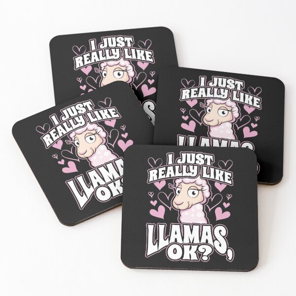 Item preview, I Just Really Like Llamas OK designed and sold by Hananiah Merch.