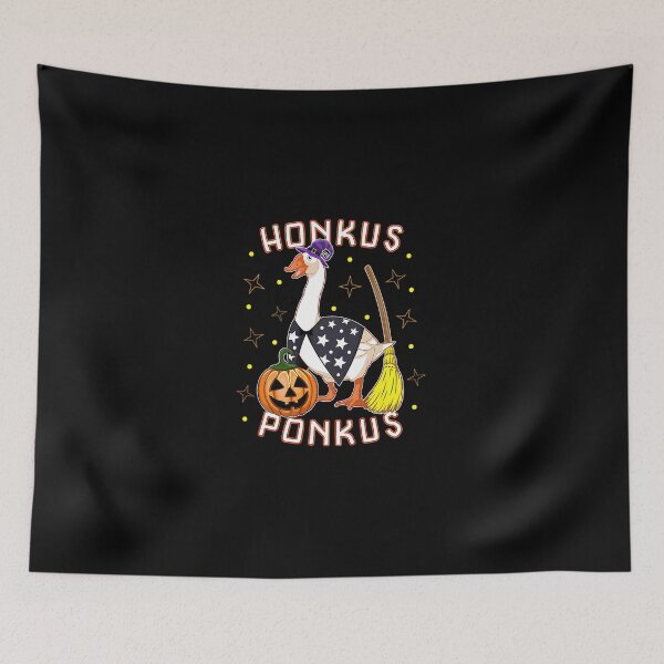 Item preview, Halloween Goose Honkus Ponkus Witch Duck designed and sold by SamArtistbyAUS.
