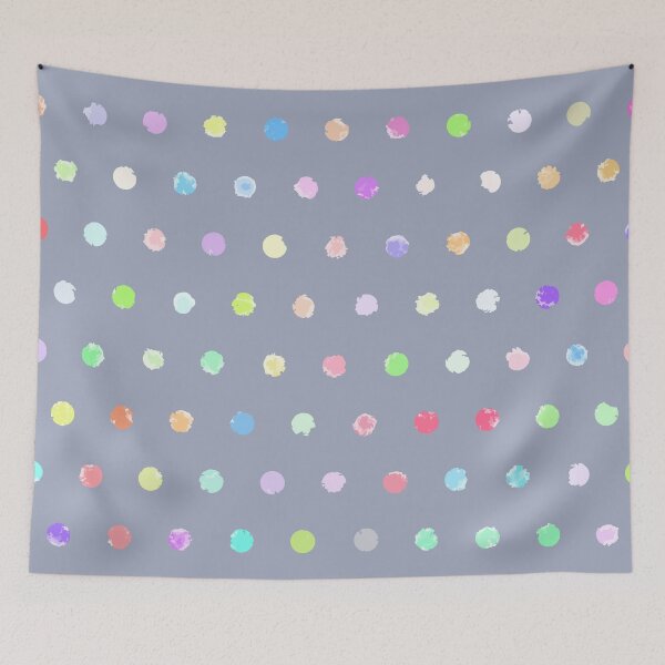 Item preview, Irregular polka dots pattern designed and sold by 4Seasons.