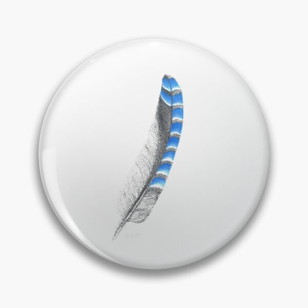Item preview, Blue Jay Feather designed and sold by Jane M Lucas.
