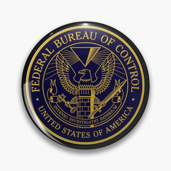 Item preview, Federal Bureau of Control designed and sold by BohemianStudios.