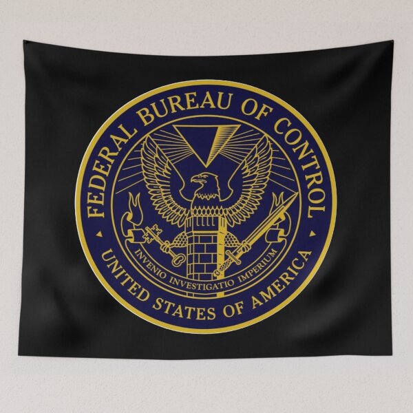 Item preview, Federal Bureau of Control designed and sold by BohemianStudios.