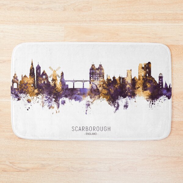 Item preview, Scarborough England Skyline designed and sold by ArtPrints.