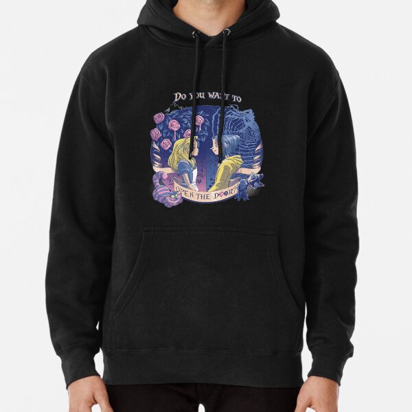 Coraline & Alice "Open the door" T-Shirt Pullover Hoodie