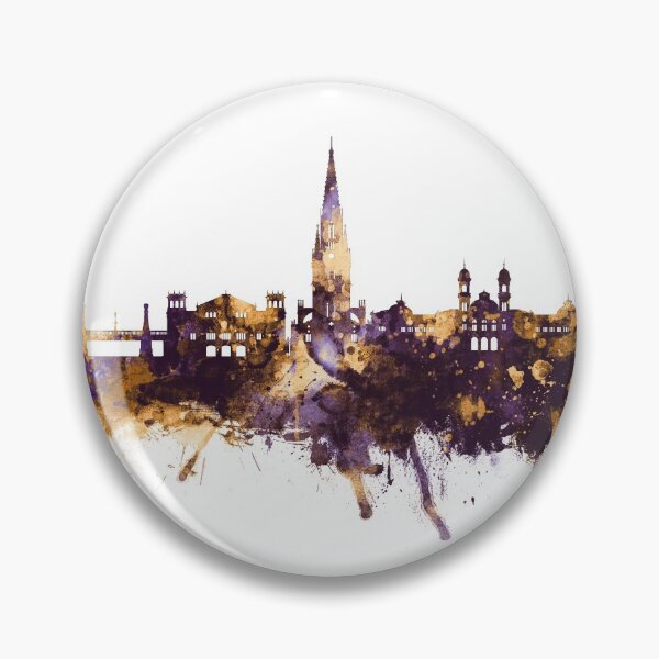 Item preview, San Sebastian Spain Skyline designed and sold by ArtPrints.