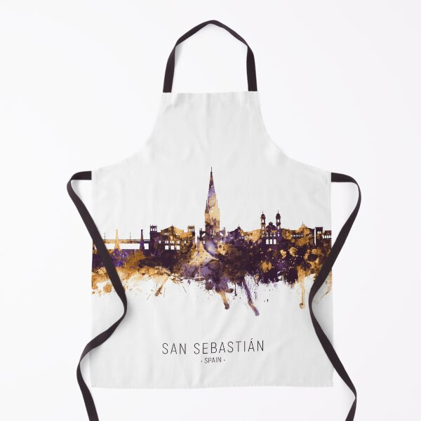 Item preview, San Sebastian Spain Skyline designed and sold by ArtPrints.