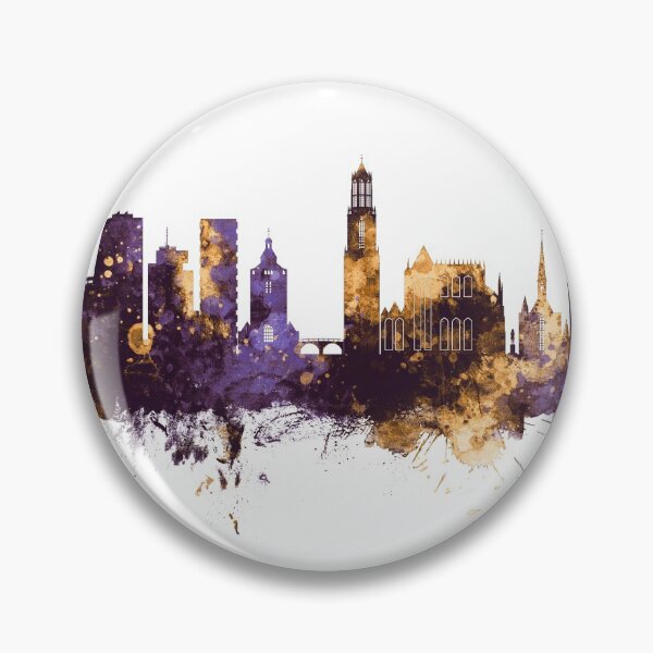 Item preview, Utrecht The Netherlands Skyline designed and sold by ArtPrints.
