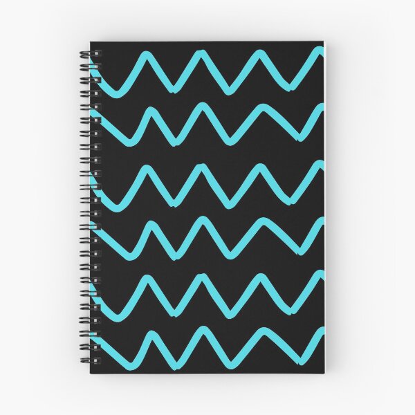 Item preview, Zigzag seamless pattern on black background designed and sold by Giree07.