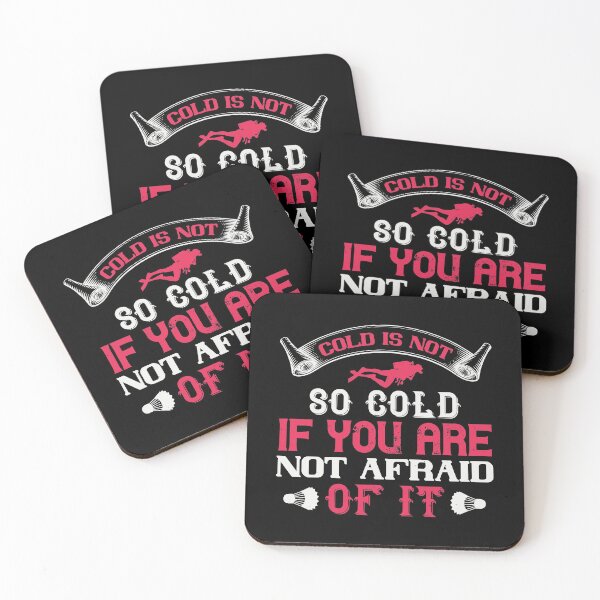 Item preview, Cold Is Not So Cold If You Are Not Afraid Of It designed and sold by GoodVibeDesign.