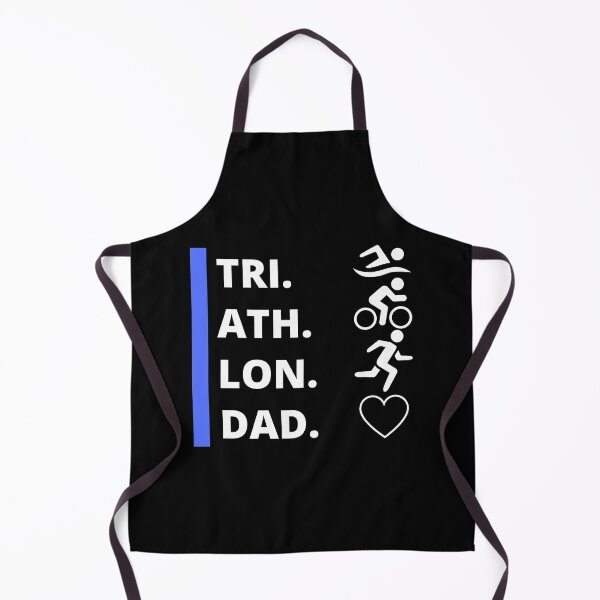Item preview, Triathlon DAD 4 Icons designed and sold by shopbikeshirt.