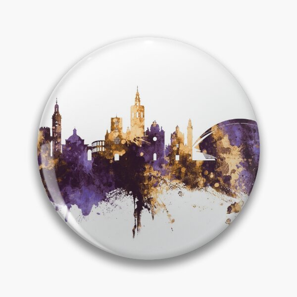 Artikelvorschau, Valencia Spain Skyline entworfen und verkauft von ArtPrints.