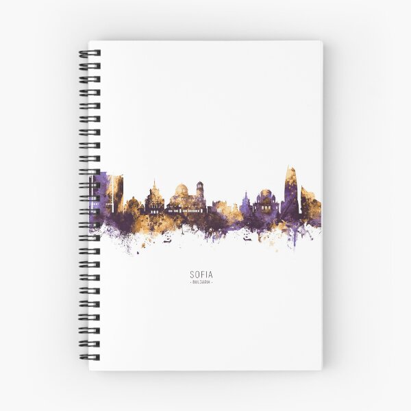 Item preview, Sofia Bulgaria Skyline designed and sold by ArtPrints.