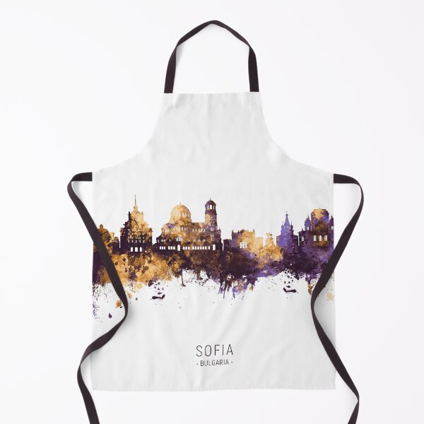 Item preview, Sofia Bulgaria Skyline designed and sold by ArtPrints.
