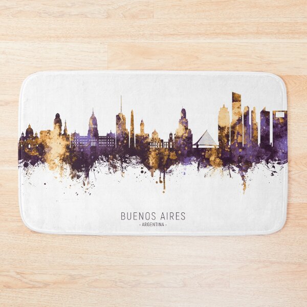 Item preview, Buenos Aires Argentina Skyline designed and sold by ArtPrints.