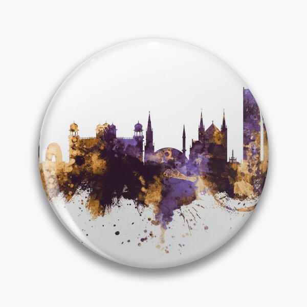 Item preview, Karachi Pakistan Skyline designed and sold by ArtPrints.