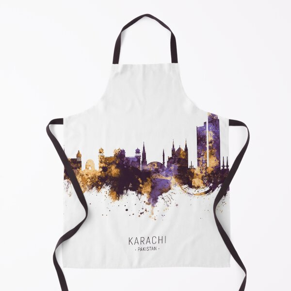 Item preview, Karachi Pakistan Skyline designed and sold by ArtPrints.