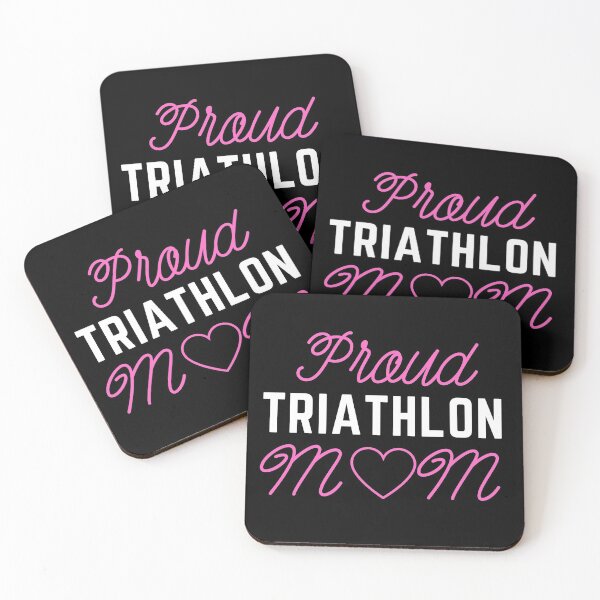 Item preview, Proud Triathlon Mom designed and sold by shopbikeshirt.