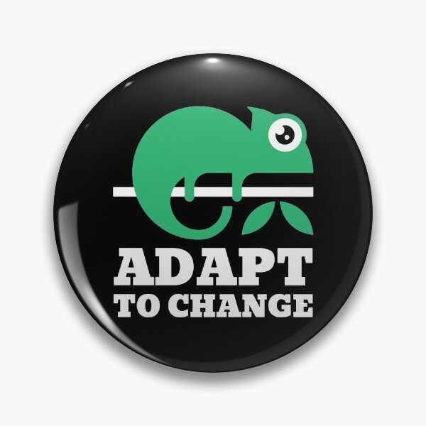 Item preview, Adapt to Change Chameleon designed and sold by sabrikamil.