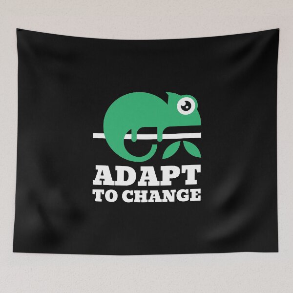 Item preview, Adapt to Change Chameleon designed and sold by sabrikamil.