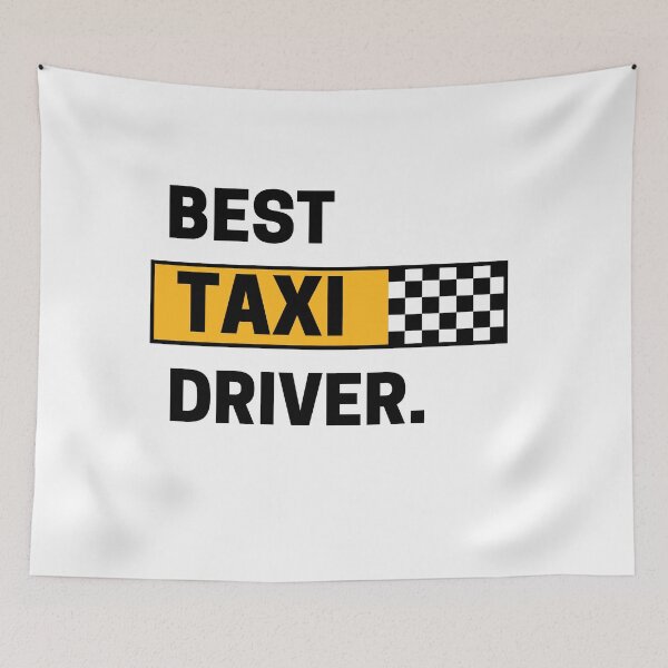 Item preview, Best Taxi Driver designed and sold by Golden-Designs.