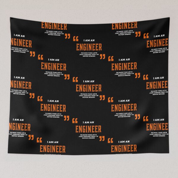 Item preview, I Am An ENGINEER - ENGINEER Job Gift Funny designed and sold by DiogoCalheiros.