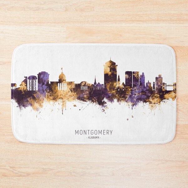 Item preview, Montgomery Alabama Skyline designed and sold by ArtPrints.