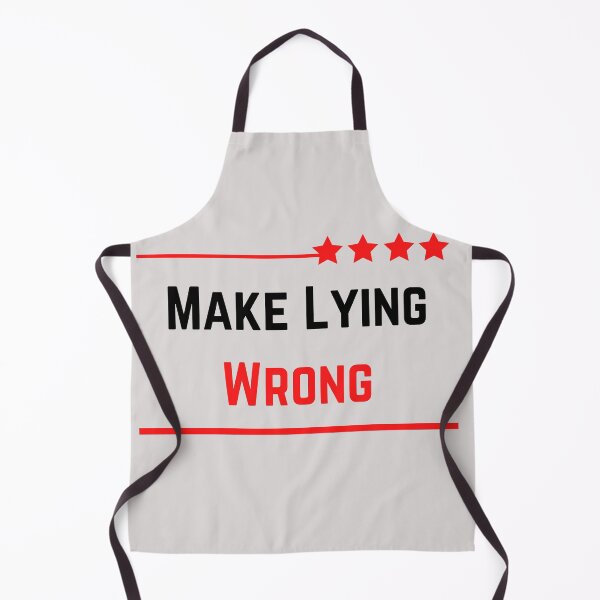 Item preview, Make Lying Wrong Again designed and sold by The Full Cart.