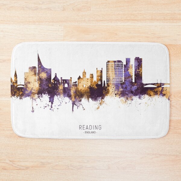 Artikelvorschau, Reading England Skyline entworfen und verkauft von ArtPrints.