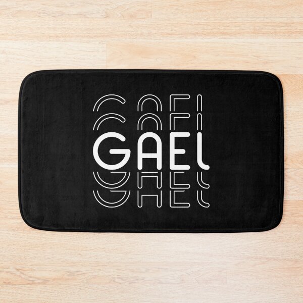 Item preview, Gael Name in Black and White Style designed and sold by Time-is-Money.