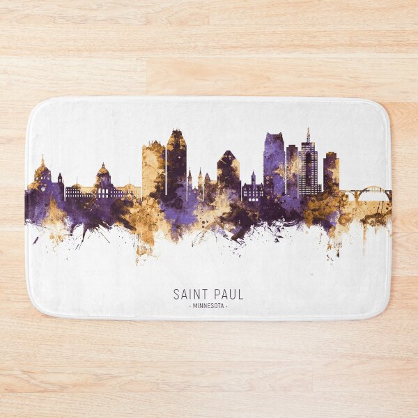 Item preview, Saint Paul Minnesota Skyline designed and sold by ArtPrints.