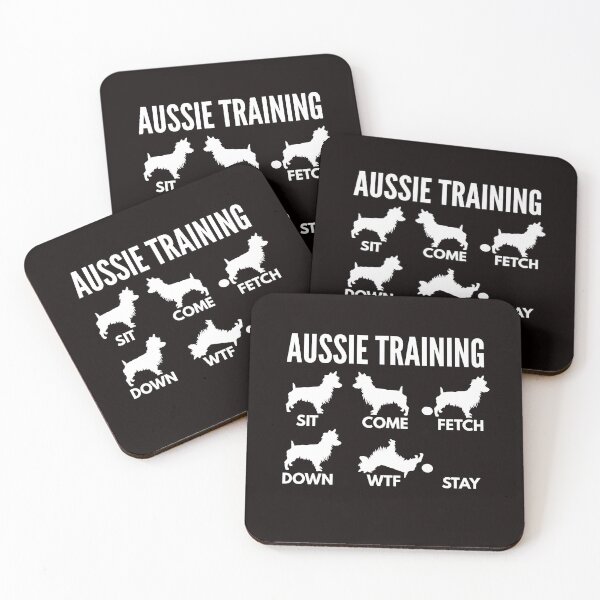 Item preview, Aussie Training Australian Terrier Tricks designed and sold by DoggyStyles.