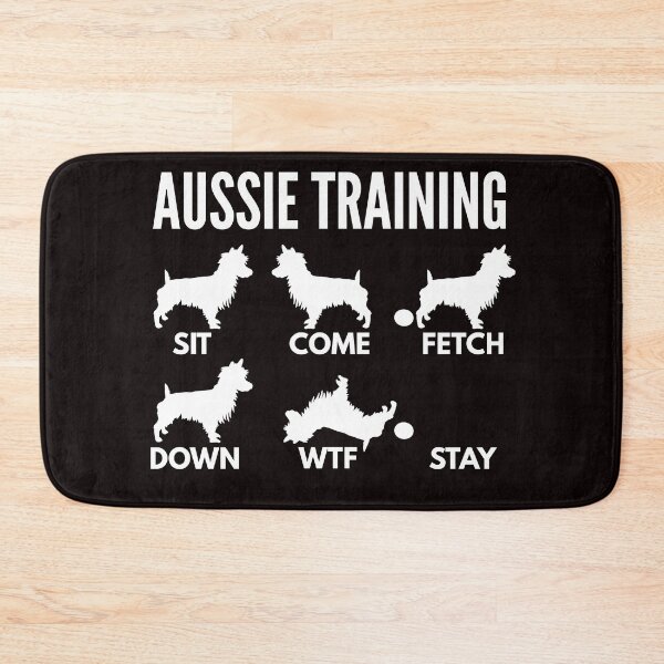 Item preview, Aussie Training Australian Terrier Tricks designed and sold by DoggyStyles.