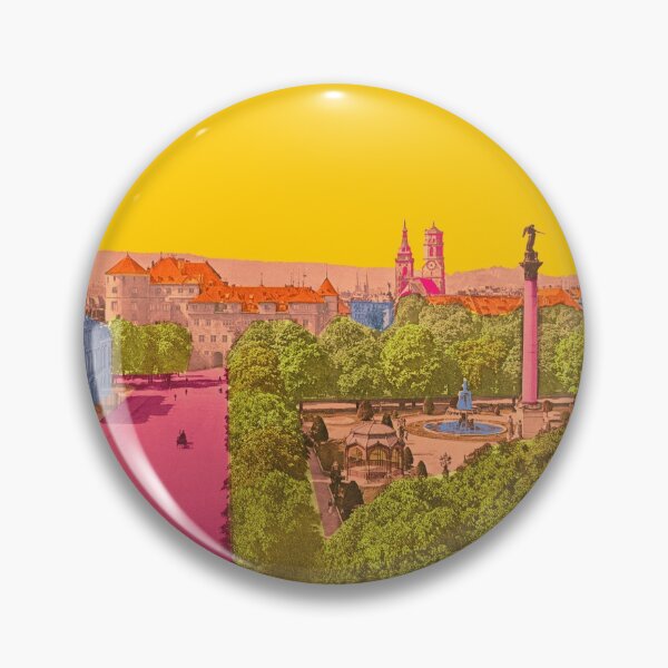 Item preview, Schlossplatz Stuttgart vintage designed and sold by Mauswohn.