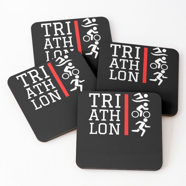 Item preview, Triathlon Icons Red designed and sold by shopbikeshirt.