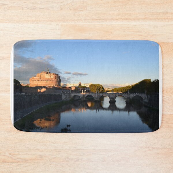 Item preview, Rome Italy: 'Castel Sant'Angelo' In The Distance, View From The River designed and sold by GabryNY.