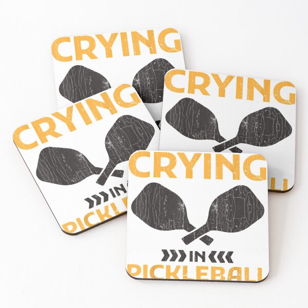 Item preview, Theres No Crying In PickleballPlayer Idea designed and sold by Wallace-Levine5.