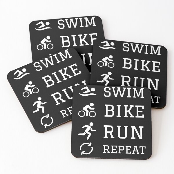 Item preview, Swim - Bike - Run - Repeat designed and sold by shopbikeshirt.