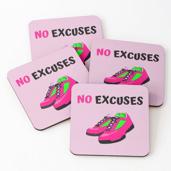Item preview, No excuses. Fitness motivation designed and sold by KamTamDesigns11.