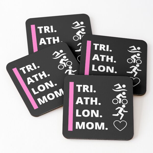 Item preview, Triathlon Mom Icons designed and sold by shopbikeshirt.