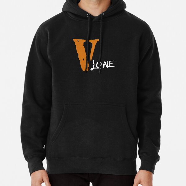VLONE a capital V in orange" Pullover Hoodie for Sale by Carl Craddock Redbubble