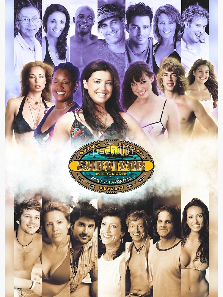 &quot;Survivor Micronesia (Fans vs Favorites)&quot; Poster by