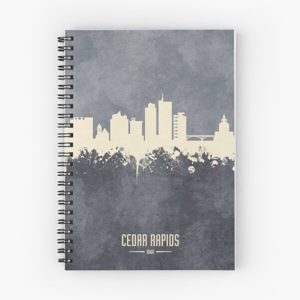 Item preview, Cedar Rapids Iowa Skyline designed and sold by ArtPrints.