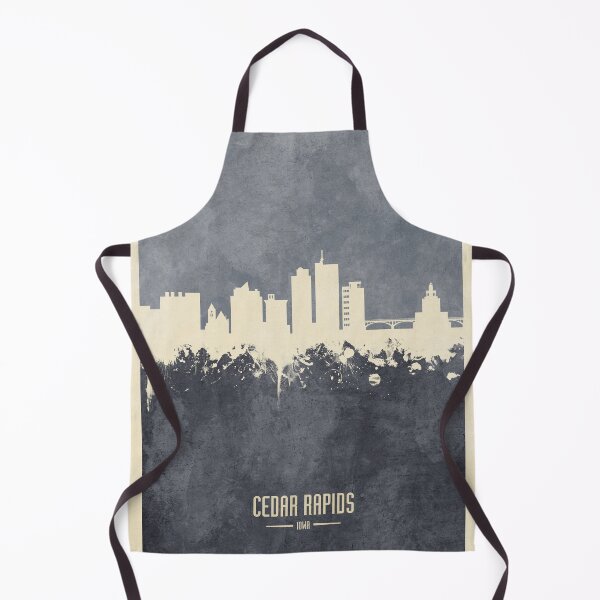 Item preview, Cedar Rapids Iowa Skyline designed and sold by ArtPrints.