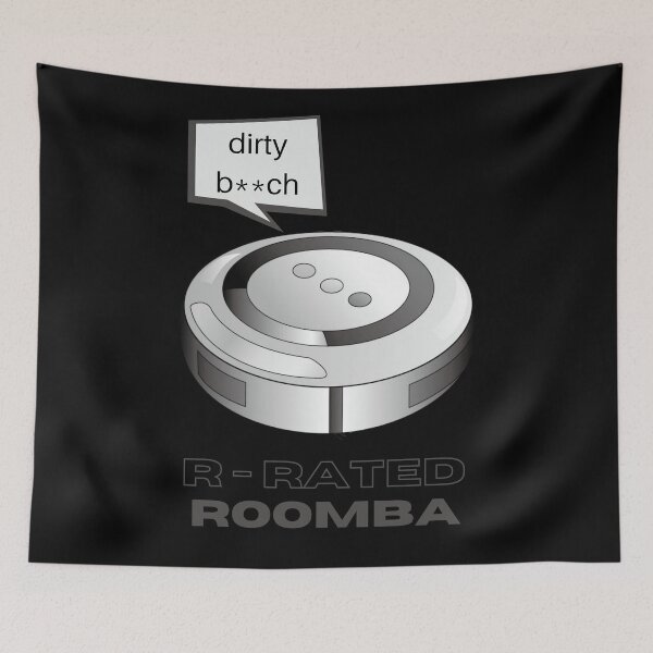 Item preview, R rated Roomba designed and sold by narcocynic.