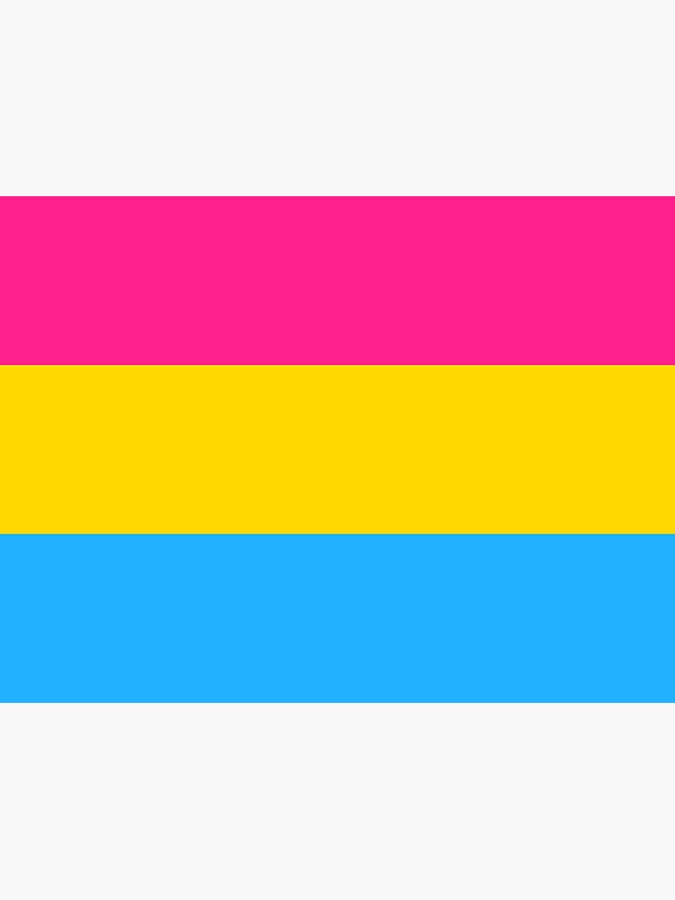 "Pansexual Pride Flag" Sticker by lilartthing | Redbubble